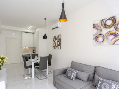A spacious apartment is for sale in Bečići.