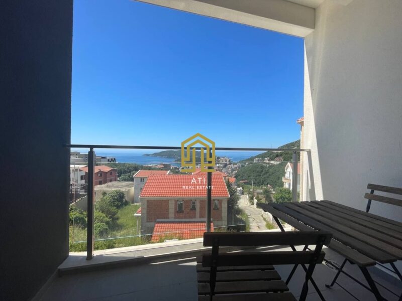 For sale 2 bedroom apartment with view in Becici