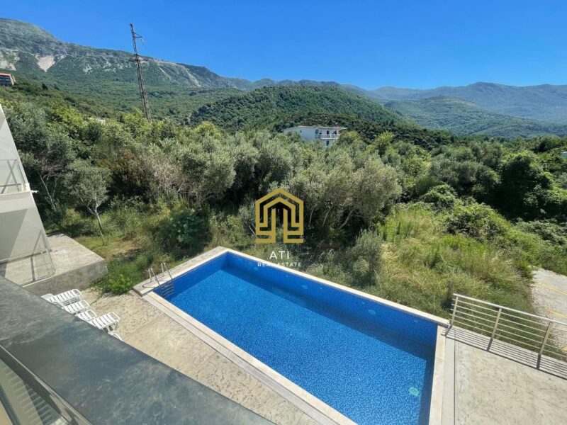 For sale 2 bedroom apartment with view in Becici