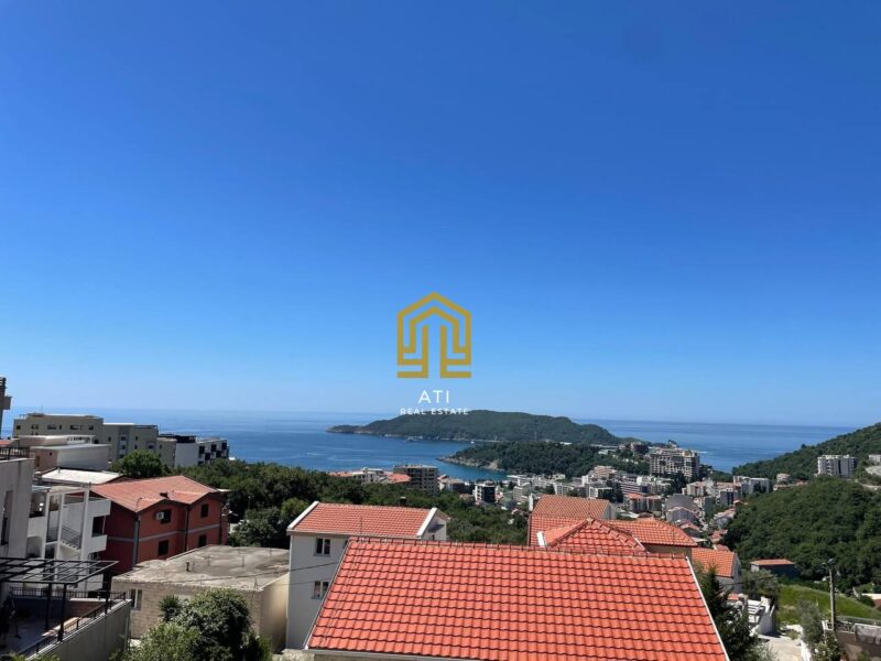 For sale 2 bedroom apartment with view in Becici