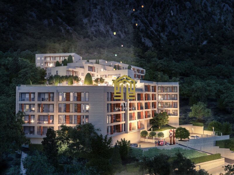 Apartments for sale in elite residential complex in Kotor