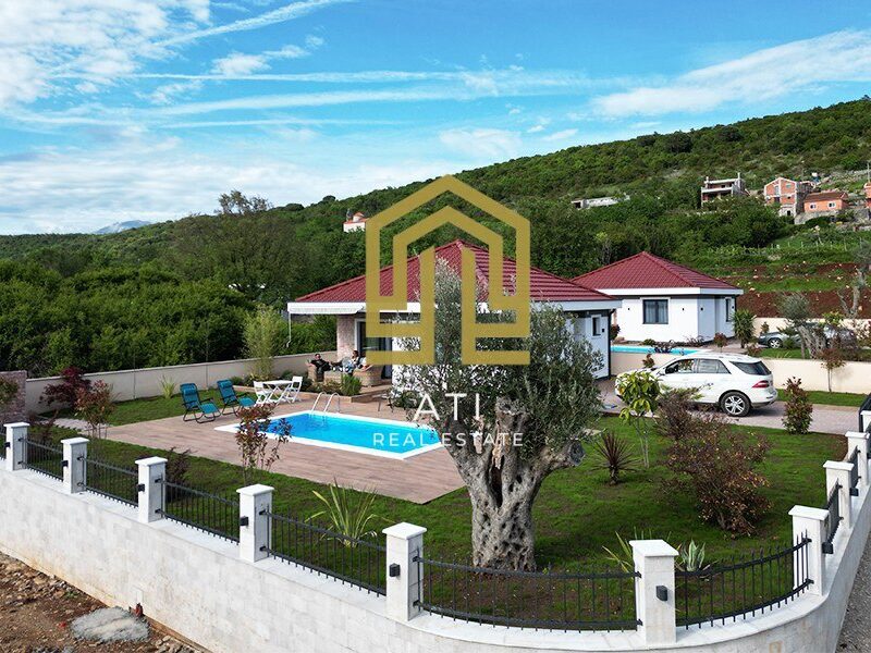 Modern cozy house with two bedrooms for sale in Vishneva, Budva