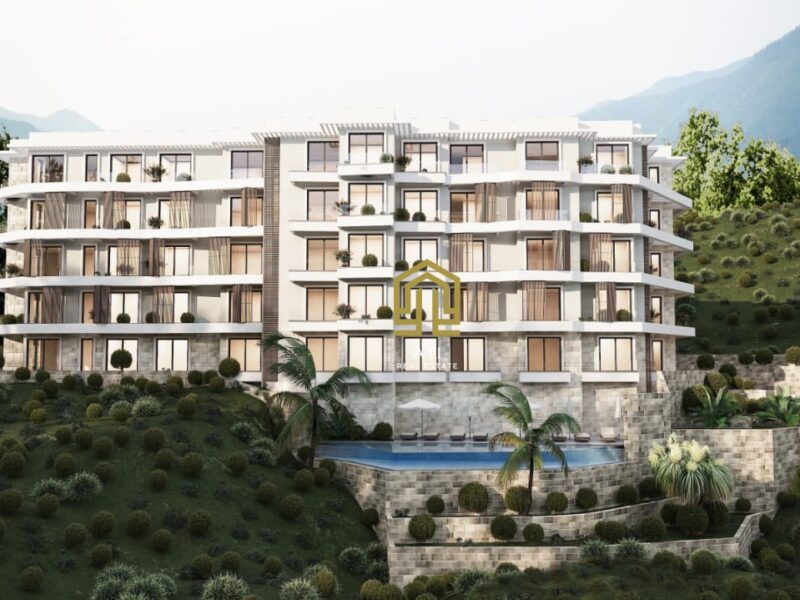 Apartments for sale in a unique residential complex under construction in Becici, Montenegro