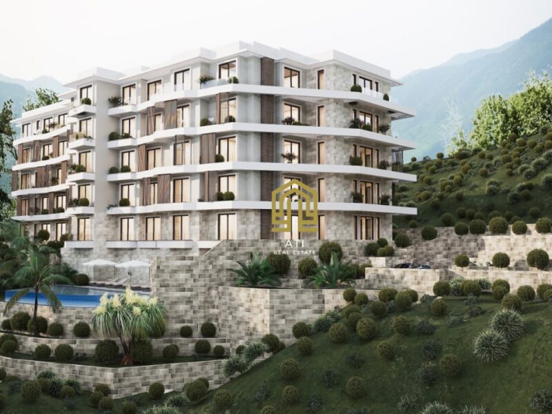 Apartments for sale in a unique residential complex under construction in Becici, Montenegro