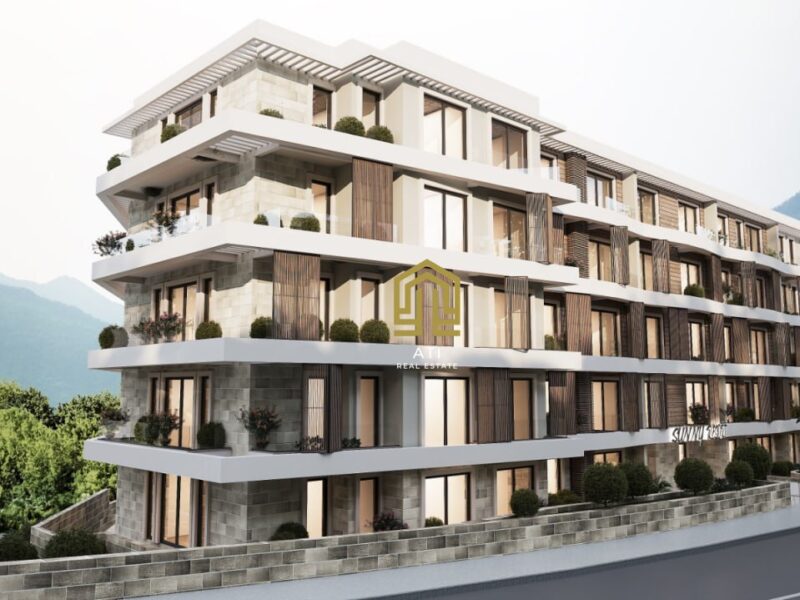 Apartments for sale in a unique residential complex under construction in Becici, Montenegro