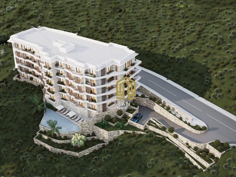 Apartments for sale in a unique residential complex under construction in Becici, Montenegro