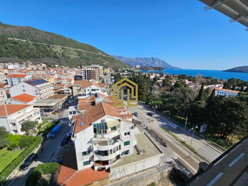 For sale a beautiful two bedroom apartment just steps away from the sea in Budva