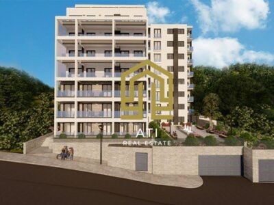 One-bedroom apartments for sale in an exclusive residential complex under construction in Becici. Apartment